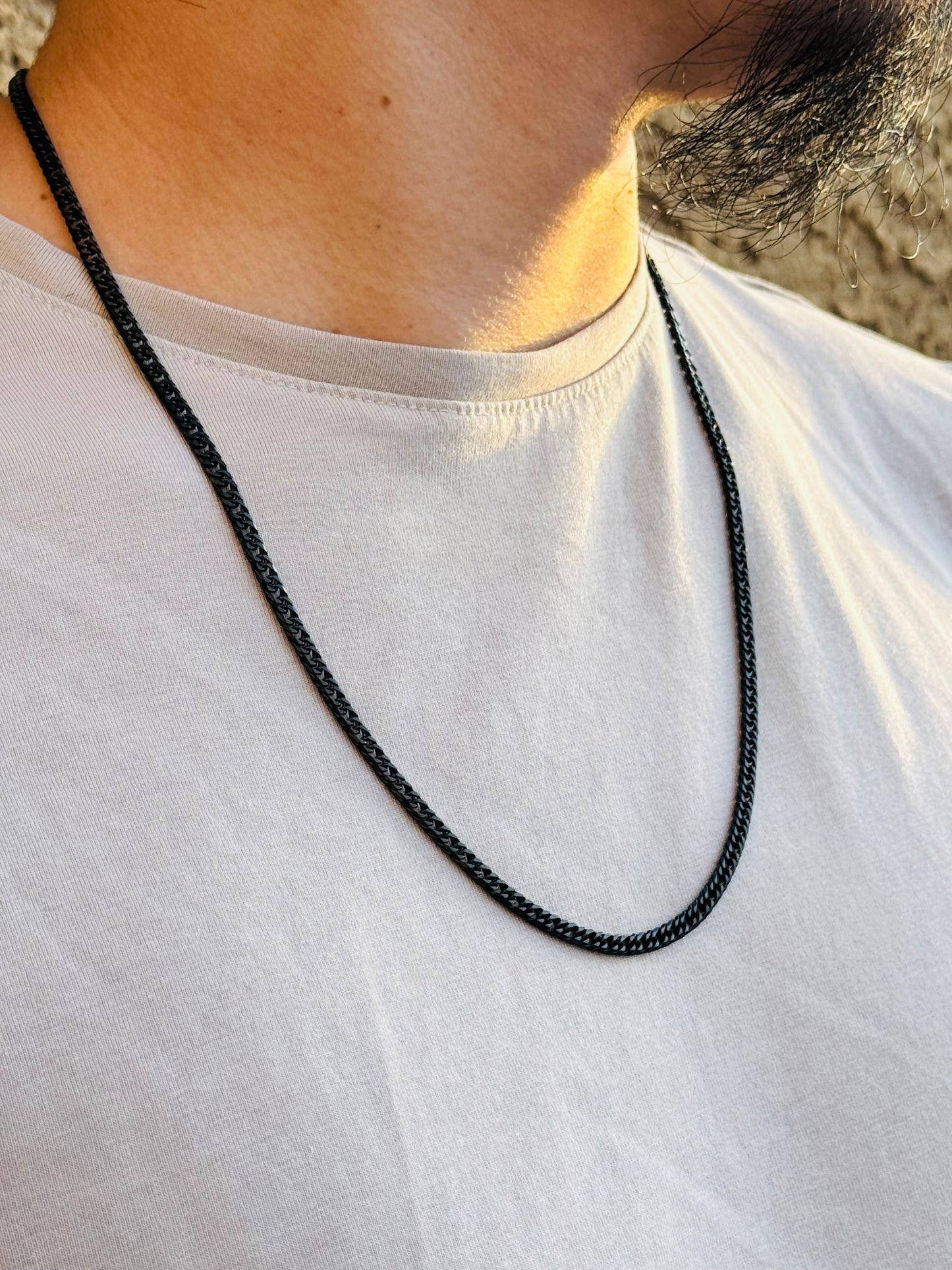 Men’s Black Chain