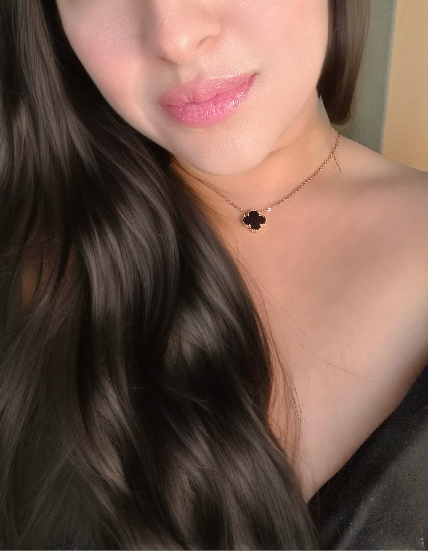 Black Clover Necklace