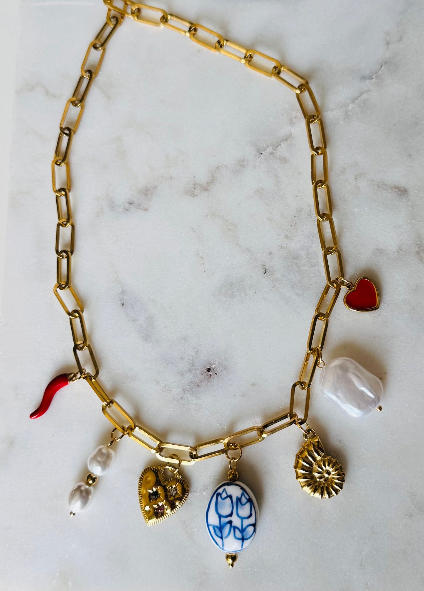 Vintage Charm Necklace