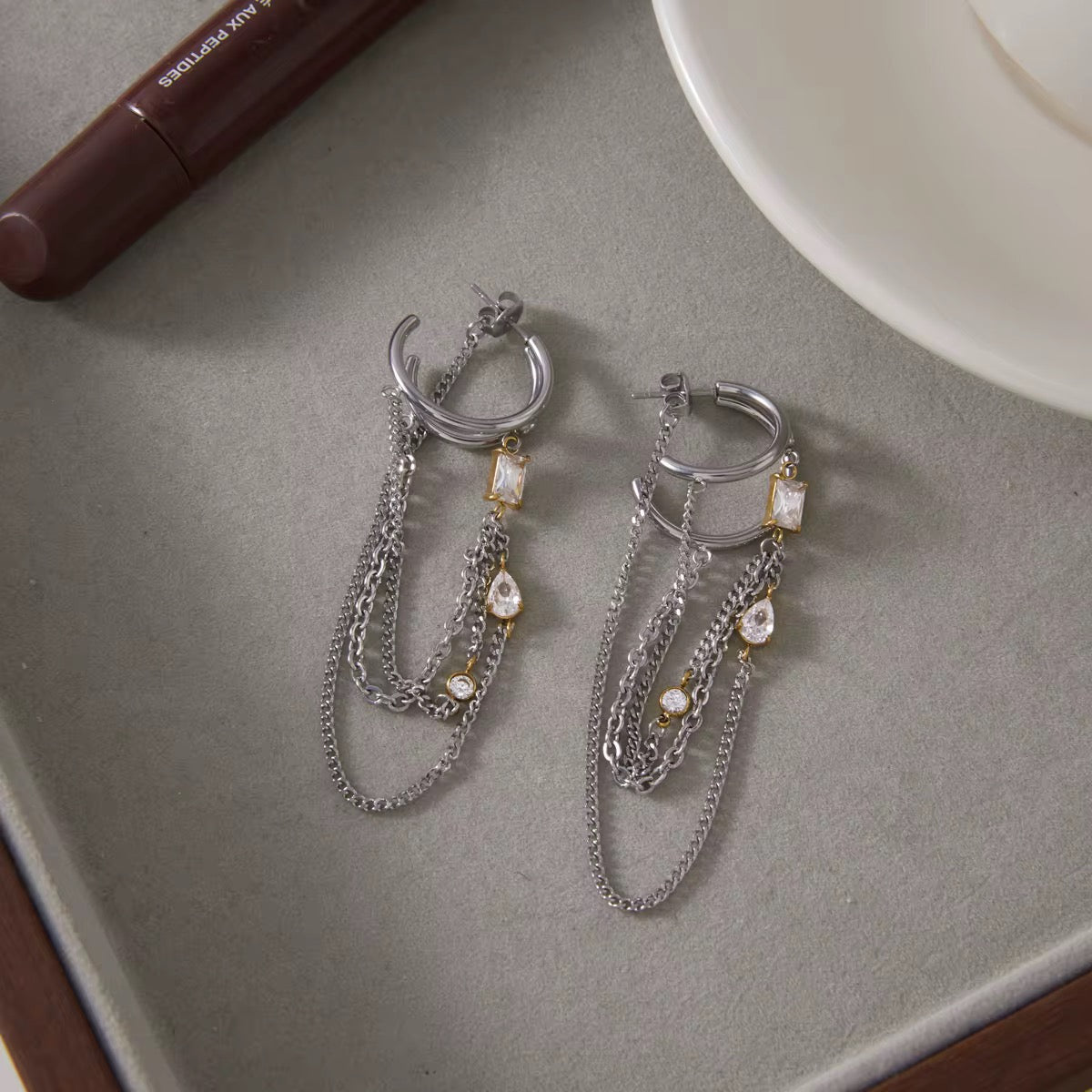Luna Cascade Earrings